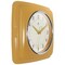 Infinity Instruments Square Retro Saffron Wall Clock, 9.25 in. 13228SY-4103 - alternate 6